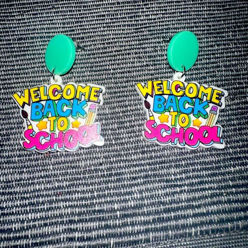 Teacher earrings